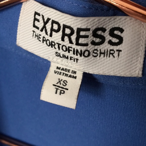 Express The Portofino Slim Fit Button-up Shirt - Picture 9 of 10